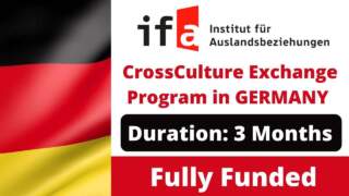 CrossCulture Program: Fully-funded Fellowship for civil society actors, professionals and volunteers