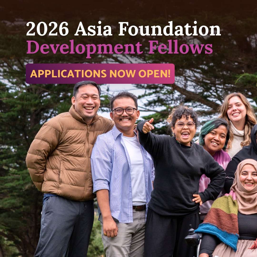 Asia Foundation Development Fellows Program 2026