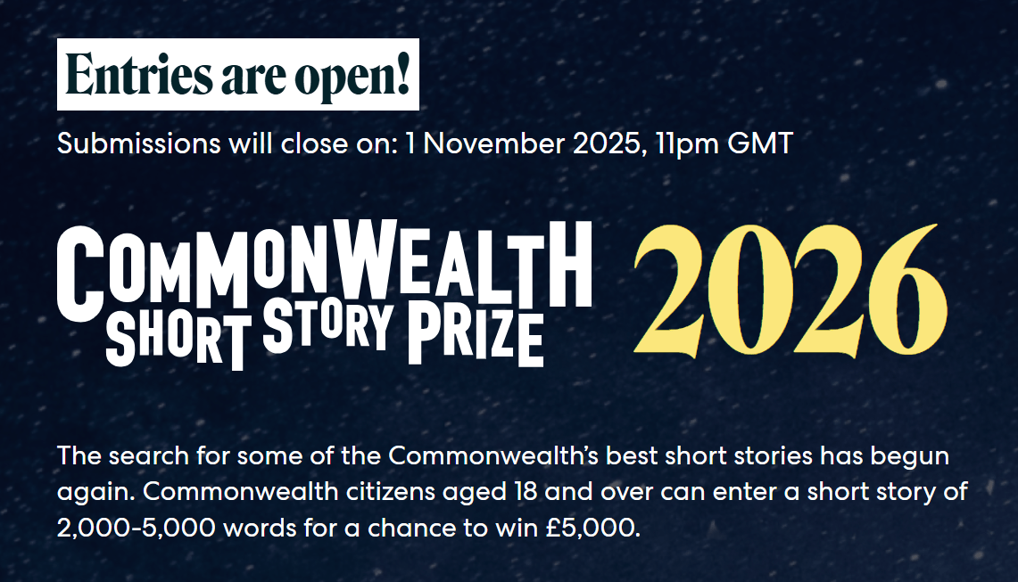 2026 Commonwealth Short Story Prize – Submissions Now Open