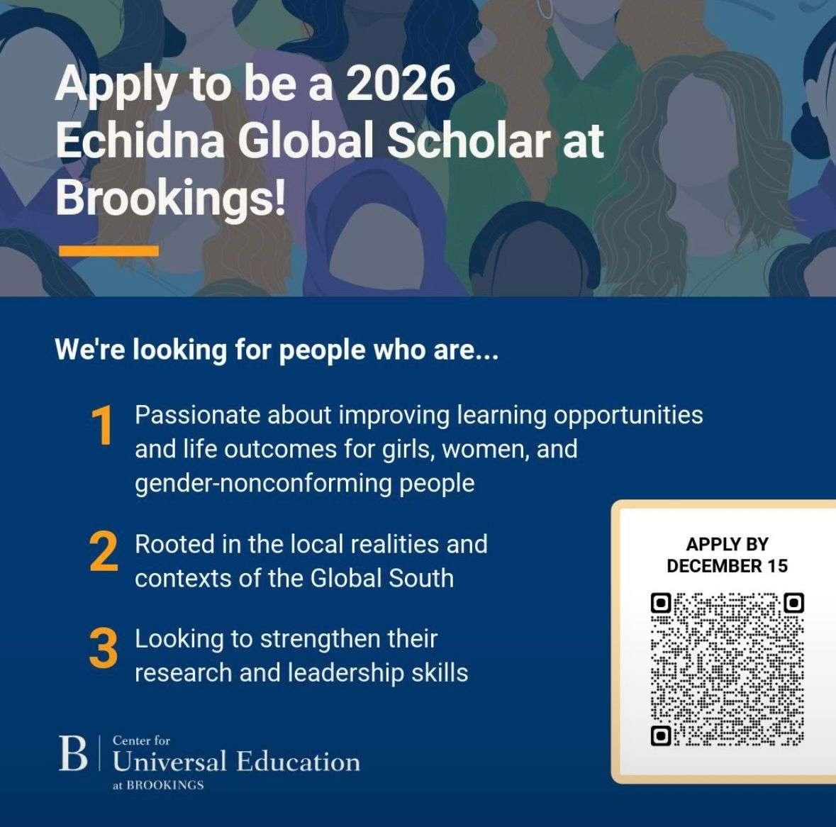 Echidna Global Scholars Program 2026: Now Open for Applications (Fully-funded to USA and open to all nationalities)