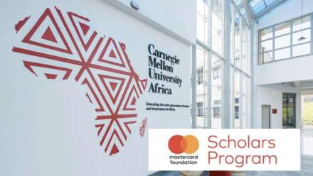 Mastercard Foundation Scholars Program at CMU-Africa (Carnegie Mellon University Africa): Fully Funded Graduate Scholarships for Africans