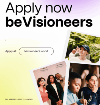 Applications Open for beVisioneers: The Mercedes-Benz Fellowship (Cohort 4)