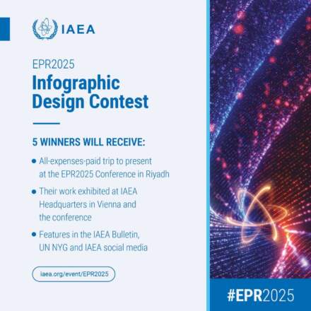 Design for Impact: IAEA Infographic Contest Offers Chance to Present at Global Nuclear Emergency Conference 2025