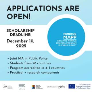 Fully Funded Erasmus Mundus MAPP Scholarships 2026–2028 for European and International Students