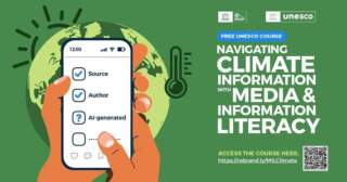 UNESCO and MGIEP Launch Free Online Course on Navigating Climate Information with Media and Information Literacy