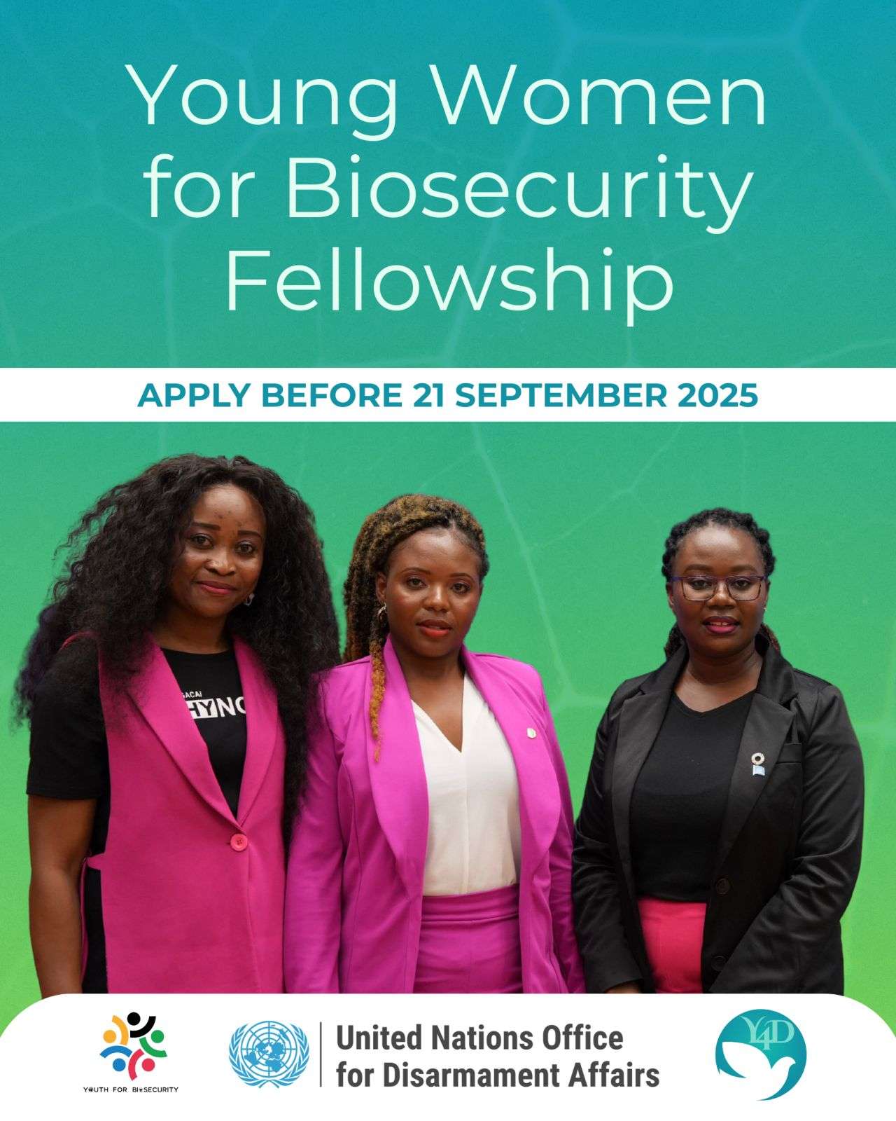 Fully Funded Young Women for Biosecurity Fellowship 2025 – Applications Open