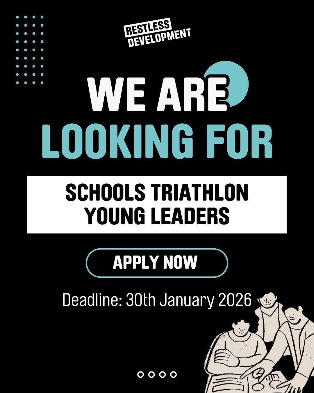 Call for Applications: Schools Triathlon Young Leaders – Fundraising Role (UK, Remote)