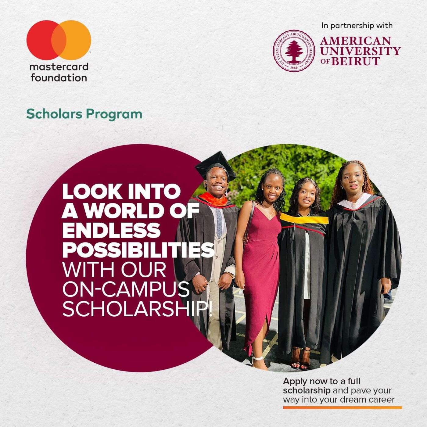 Mastercard Foundation Scholars Program PhD Scholarship at the American University of Beirut – Spring 2026