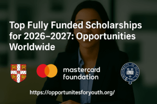 Fully Funded Scholarships 2025–2027: Master’s, PhD, Postdoctoral & Fellowship Opportunities