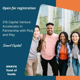 Applications Open for the 216 Capital Venture Accelerator in Partnership with Plug and Play