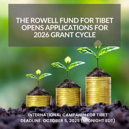 The Rowell Fund for Tibet Opens Applications for 2026 Grant Cycle – International Campaign for Tibet (ICT)