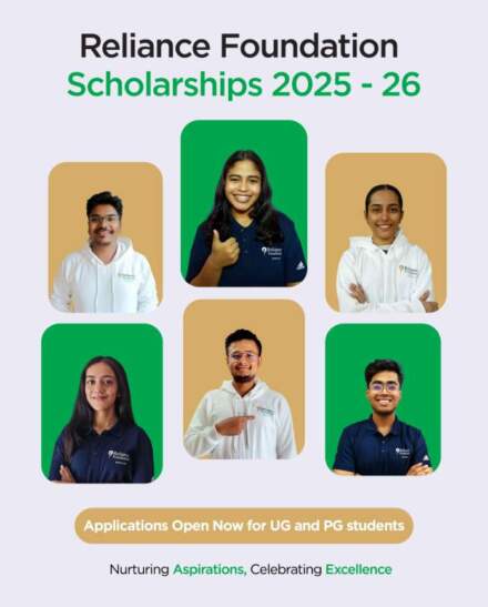 Reliance Foundation Opens Applications for 5,100 Scholarships Worth Crores for Indian Students