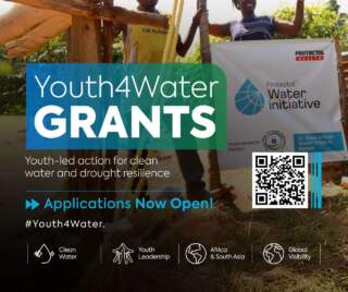 Youth4Water Grants 2025–2026: Funding Open for Youth-Led Water Projects in Africa and South Asia