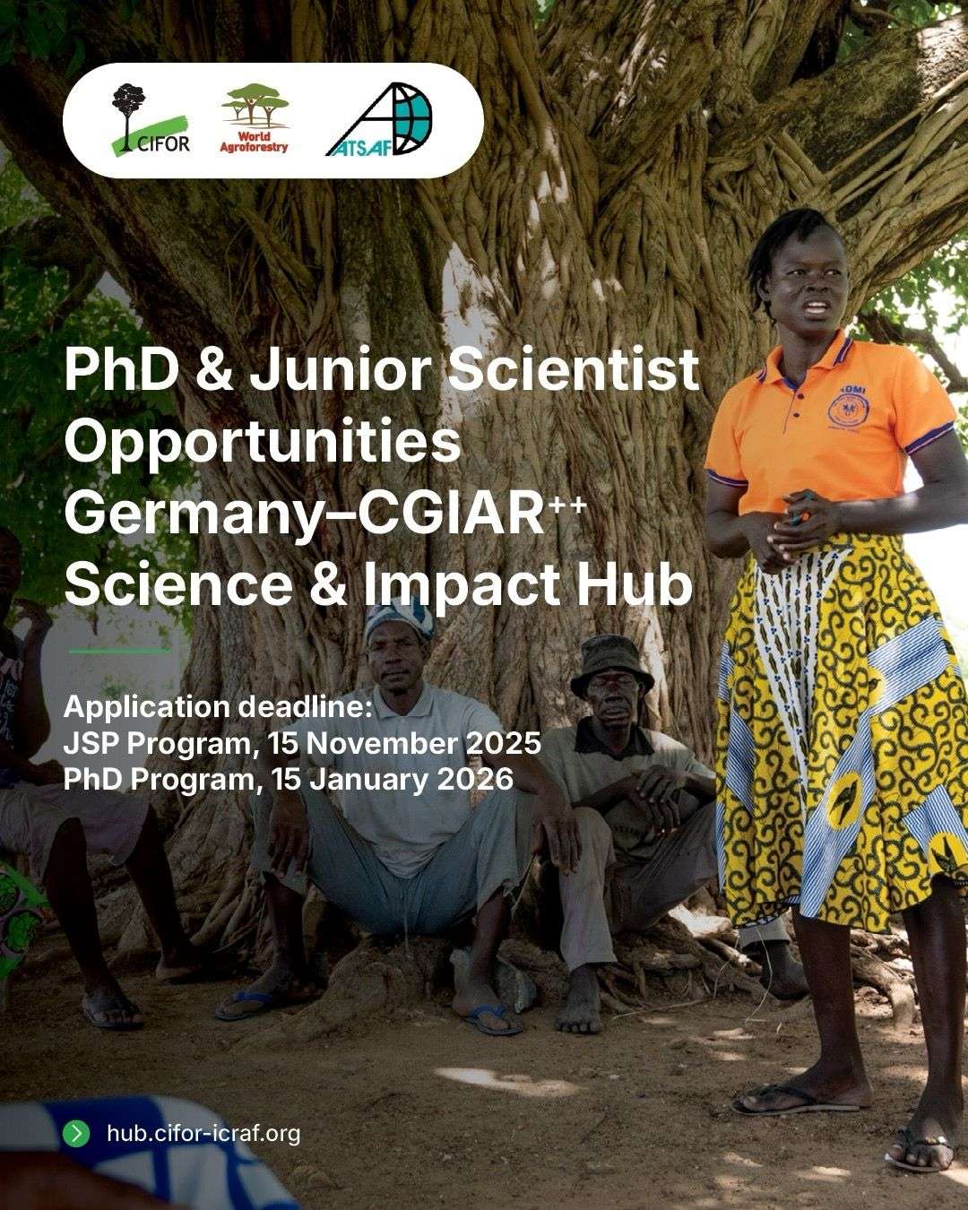 Germany-CGIAR++ Science and Impact Hub Opens Applications for PhD and Junior Scientist Programs