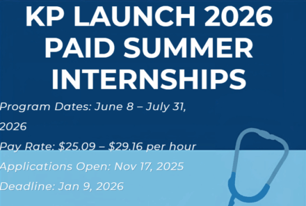 Kaiser Permanente Launch 2026: Paid Summer Internships for College Students in Healthcare