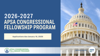 Apply for the American Political Science Association (APSA) Congressional Fellowship Program 2026–2027 – Experience U.S. Congress First-Hand