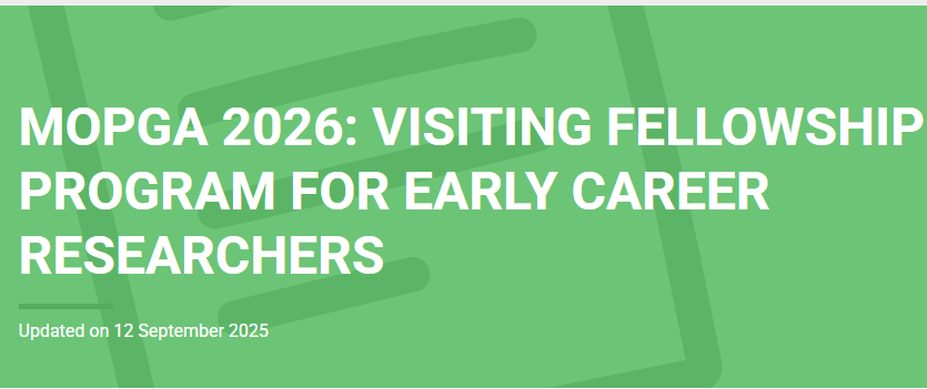 Applications Open: 2026 French Government’s “Make Our Planet Great Again” (MOPGA) Fellowship for Early Career Researchers