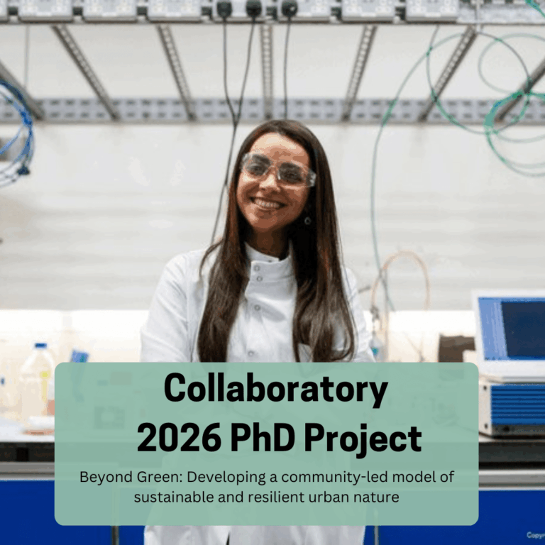 Beyond Green: A Community-Led PhD Project on Sustainable and Resilient Urban Nature