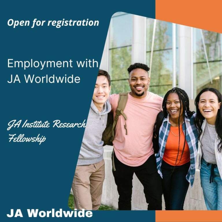JA Institute Research Fellowship 2025 – Paid Remote Fellowship at JA Worldwide