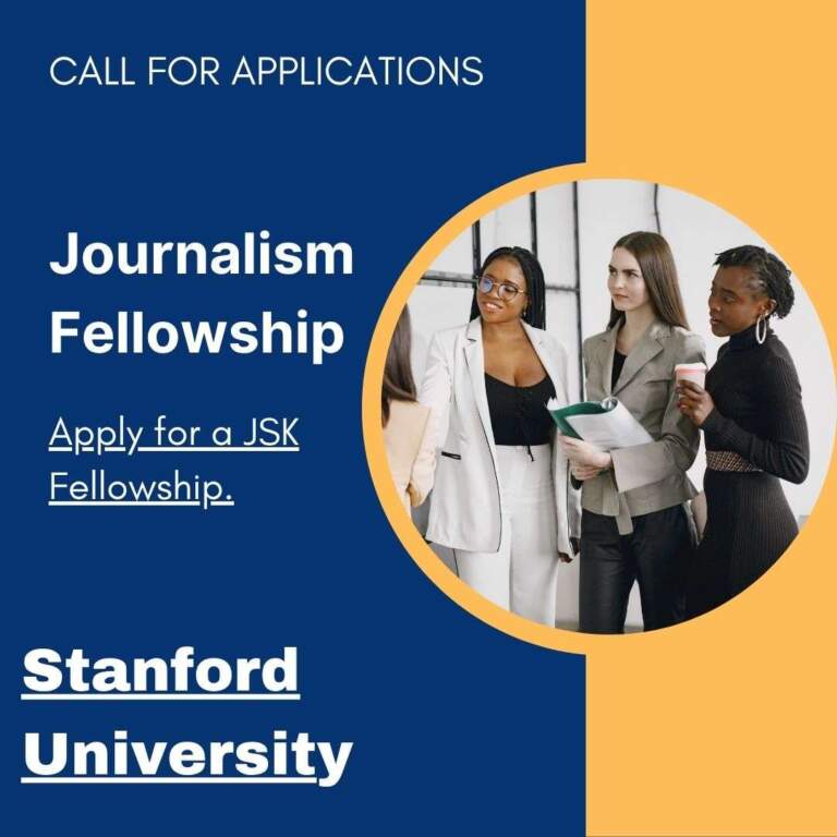 JSK Fellowship 2026–27 at Stanford – Fully Funded Fellowship for Journalists