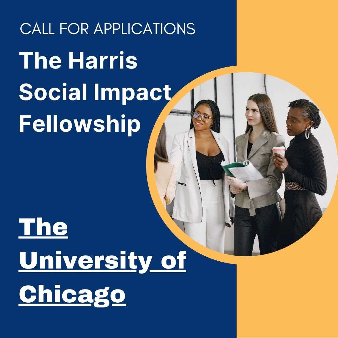 Apply for The Harris Social Impact Fellowship 2026 – Transform Data into Real-World Change