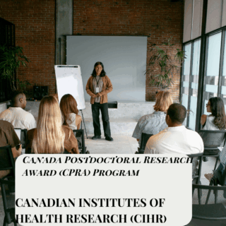 Canada Postdoctoral Research Award (CPRA) — Empowering the Next Generation of Researchers