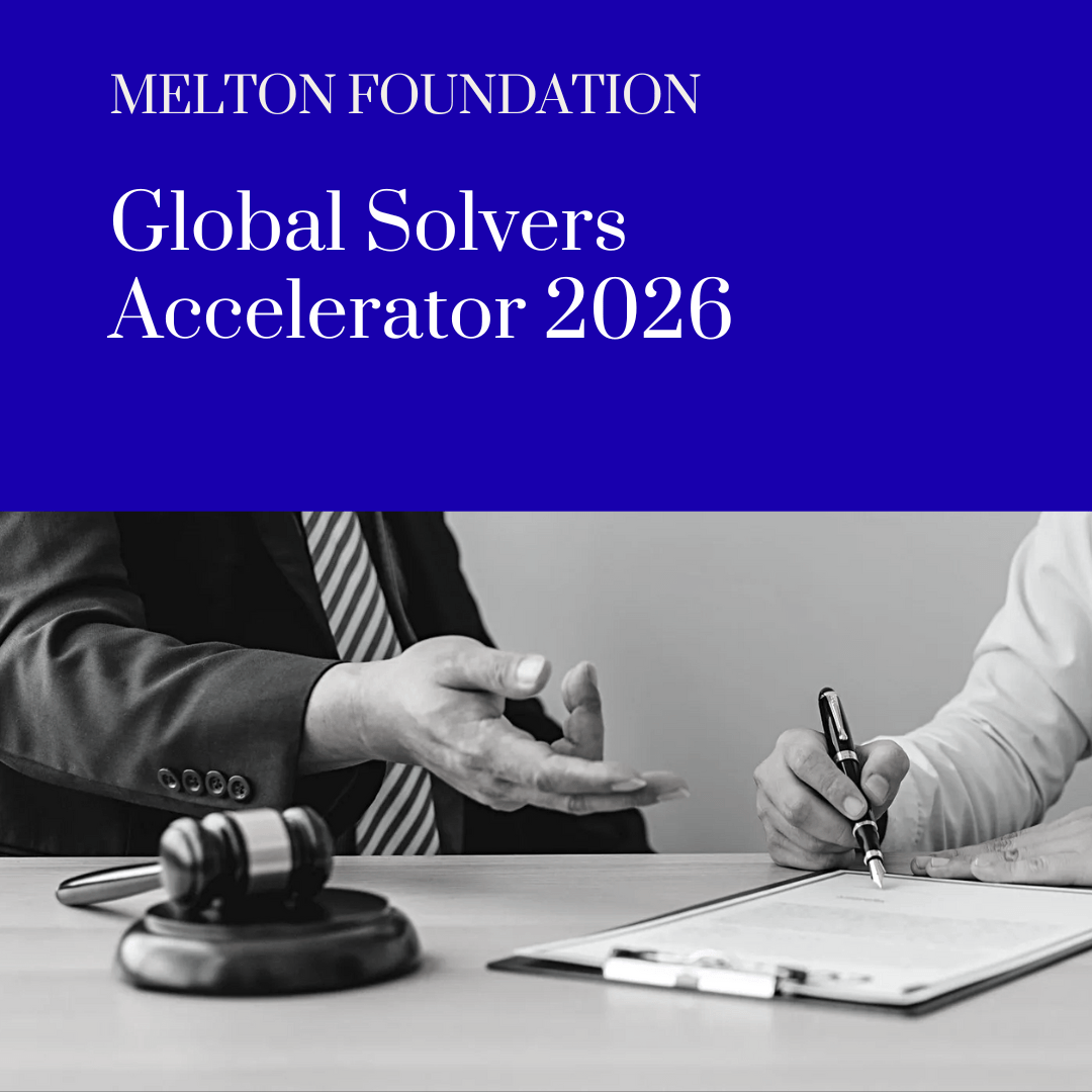 Global Solvers Accelerator 2026 by Melton Foundation