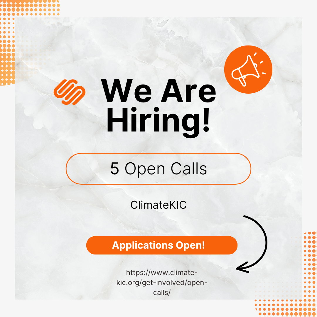 Climate-KIC Open Calls and Opportunities