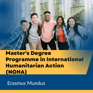 Erasmus Mundus Joint Master’s Degree in International Humanitarian Action
