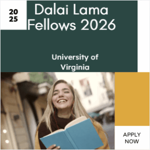 Dalai Lama Fellows 2026: Empowering Compassionate Changemakers Across the Globe
