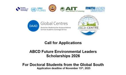 ABCD Future Environmental Leaders Scholarships 2026 for Doctoral Students from the Global South: Fully Funded 9-Month Research Scholarships in Germany