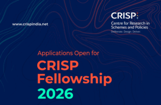 2026 Applications Open for Centre for Research in Schemes and Policies (CRISP) Fellowship