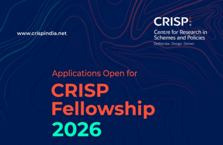 2026 Applications Open for Centre for Research in Schemes and Policies (CRISP) Fellowship