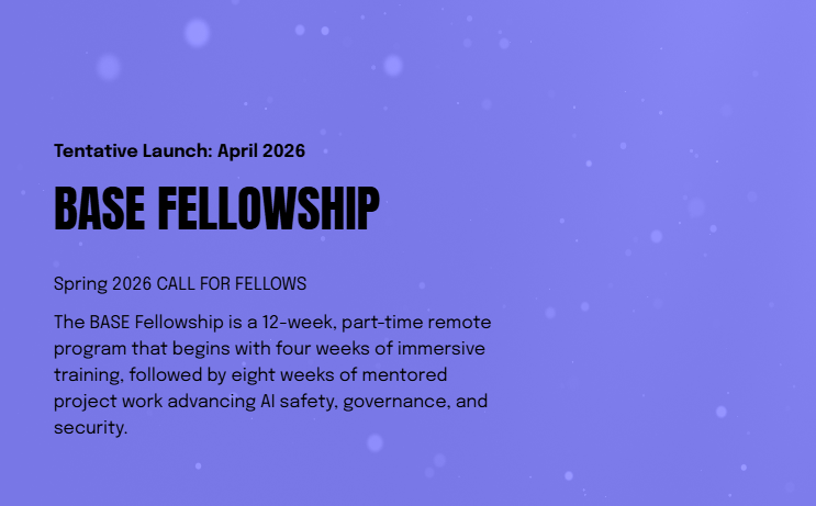 Announcing the BASE Fellowship: Empowering the Black Diaspora in AI Safety and Ethics