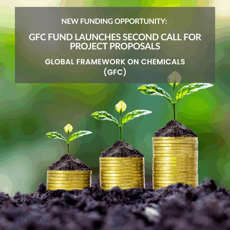 Applications Open: Global Framework on Chemicals Fund (2025–2026 Call)