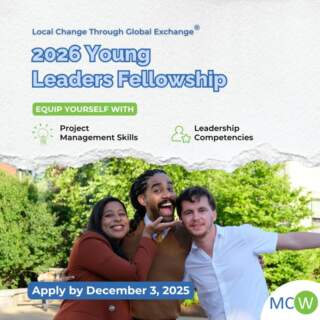 MCW Global Young Leaders Fellowship 2026 – Applications Are Open