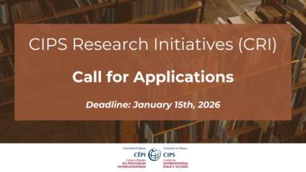 Apply Now: Initiatives de recherche du CÉPI 2025/2026 – Call for Innovative Research Proposals