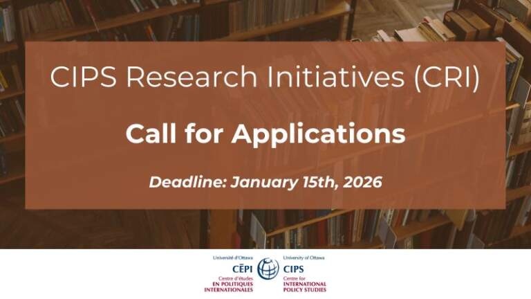 Apply Now: Initiatives de recherche du CÉPI 2025/2026 – Call for Innovative Research Proposals